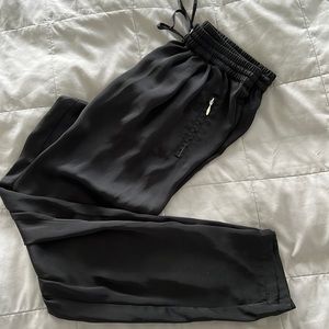 Paige satin joggers
